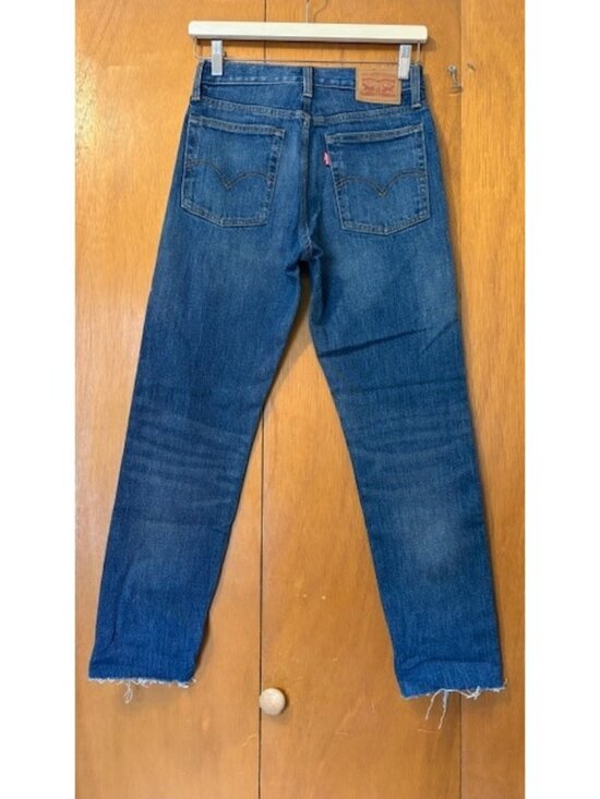 LEVI'S WEDGIE SKINNY JEANS, SIZE: 26, LIKE NEW - Picture 2 of 8